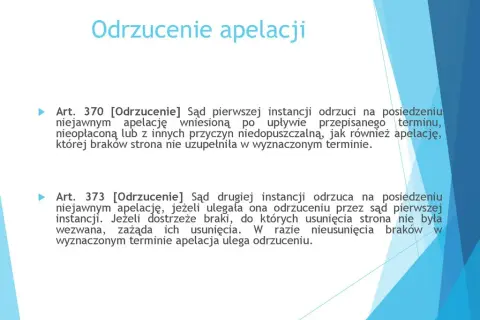 Co zrobić po odrzuceniu apelacji? Sprawdź swoje opcje prawne