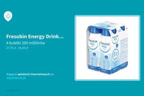 Fresubin energy drink gdzie kupić - najlepsze ceny i dostępność