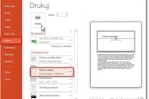 Jak wydrukować prezentację PowerPoint w 5 prostych krokach i zaoszczędzić tusz