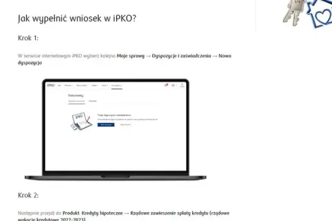 Wakacje kredytowe w PKO BP krok po kroku. Uniknij problemów ze spłatą kredytu!