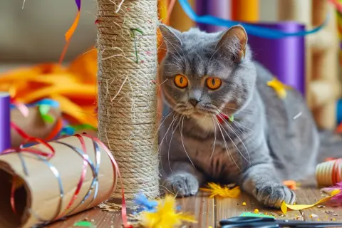 DIY Drapak dla Kota: Jak zrobić samemu idealne miejsce dla kota? 
