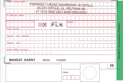 Symbol formularza mandatu karnego: wszystko co musisz wiedzieć
