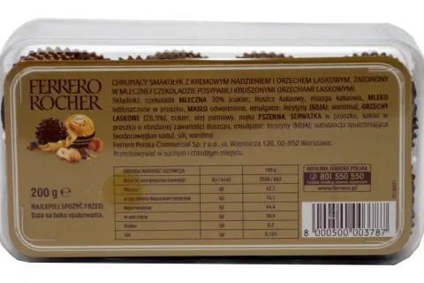 Ferrero Rocher: Ile kalorii kryje ta słodka pokusa? Poznaj fakty