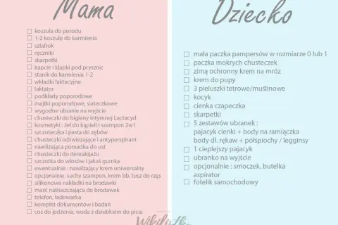 Lista rzeczy do zabrania do szpitala z dzieckiem: wszystko co musisz wiedzieć