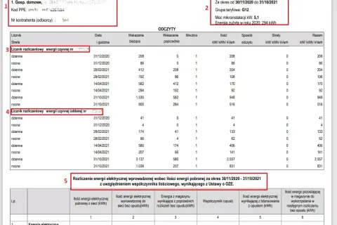 Jak odczytać rachunek za prąd przy fotowoltaice i uniknąć niespodzianek