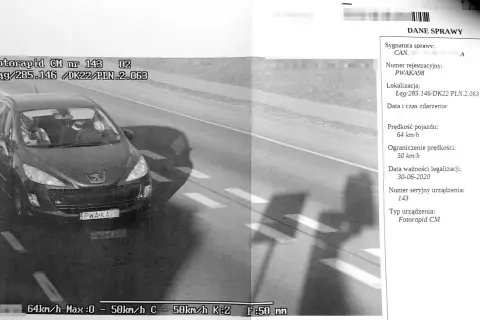 Mandat z kamery samochodowej – po jakim czasie możesz się go spodziewać?