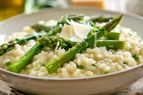 Kremowe risotto ze szparagami: Przepis na pyszne i kremowe risotto