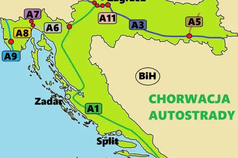 Jakie autostrady w Chorwacji są płatne? Opłaty i ważne informacje.