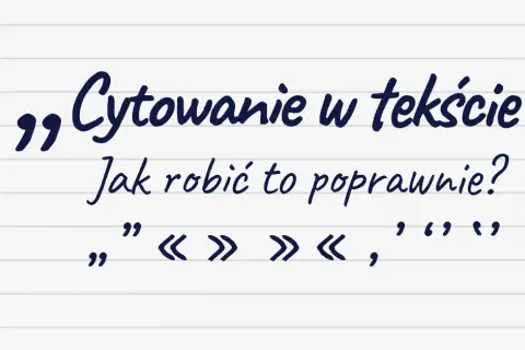 Jak cytować cytat z książki: Zasady i techniki cytowania