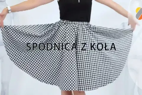 Jak łatwo uszyć spódnicę z koła dla dziewczynki krok po kroku