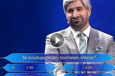 Milionerzy: Ile kosztuje bochenek chleba i co na to premier?