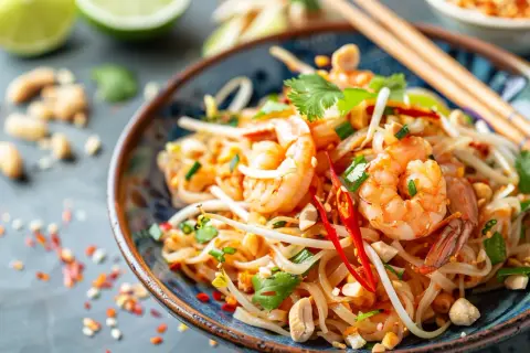 Pad thai z krewetkami - Jak zrobić autentyczny pad thai