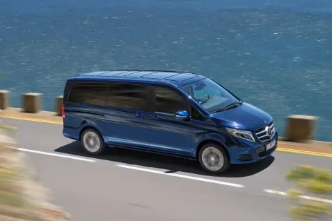 Mercedes-Benz V-Class Van: Luksus, komfort i nowoczesne technologie.