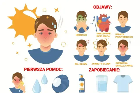 Udar słoneczny u dzieci: objawy, leczenie i zapobieganie - poradnik