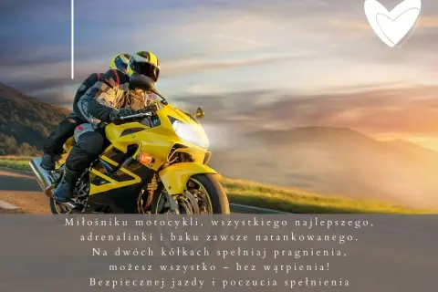 Czego życzyć motocykliście? Inspirujące życzenia na każdą okazję