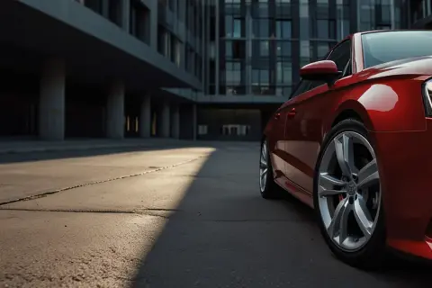 Czerwone Audi A3: Ikona Sportowego Stylu i Elegancji