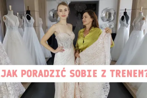 Jak tańczyć w sukni ślubnej z trenem bez problemów i dyskomfortu