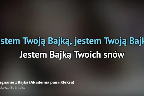 Kto śpiewa jestem twoją bajką? Poznaj wykonawcę i historię utworu