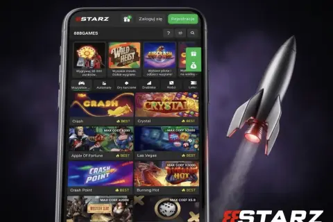 Najlepsze opcje gier w aplikacji 888Starz dla graczy z Polski