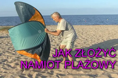 Jak szybko i bez błędów złożyć namiot plażowy Crivit – proste kroki