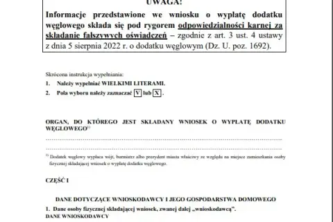 Gdzie złożyć wniosek o dodatek węglowy? Uniknij błędów przy składaniu podania