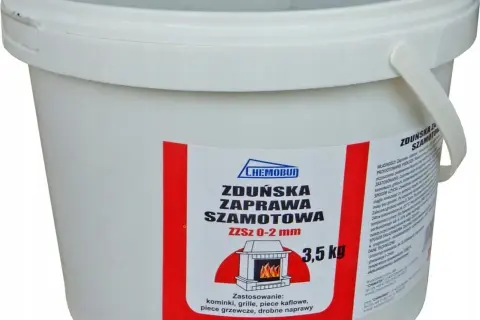 Zaprawa szamotowa – niezastąpiona w budowie pieców i kominków