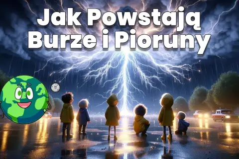 Jak powstaje burza? Edukacyjny film dla dzieci o bezpieczeństwie