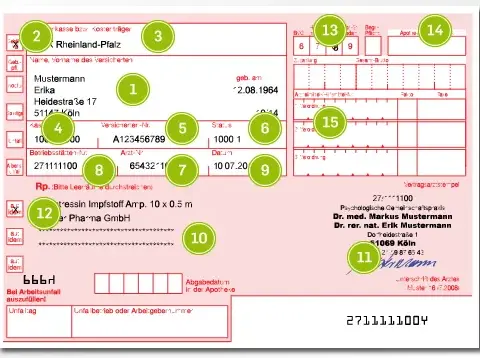Wie sieht ein Privatrezept aus? Wichtige Merkmale und Unterschiede erläutert