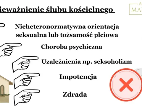 Unieważnienie małżeństwa kościelnego - Co zmienia, a czego nie?