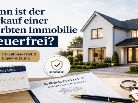 Geerbtes Haus und Erbschaftsteuer - wann bleibt es steuerfrei?