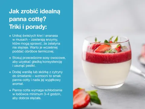 Panna Cotta idealna - przepis, proporcje i błędy do uniknięcia