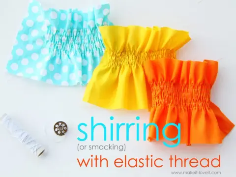 Elastic Smocking - Master This Easy Sewing Technique