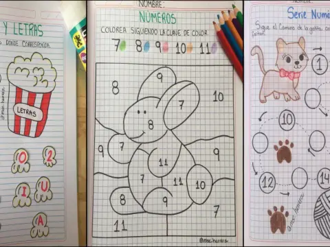 Dibujos bonitos y fáciles - Guía para cuadernos y manualidades