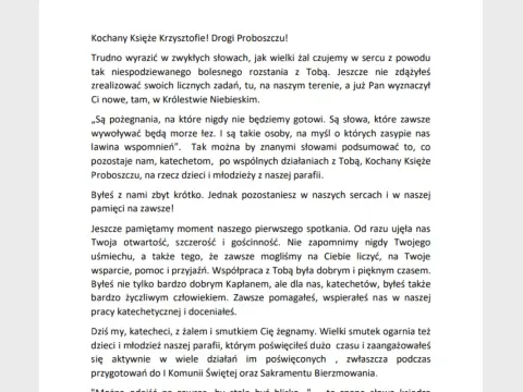 Pożegnanie zmarłego czytane przez księdza - Jak napisać godny tekst?