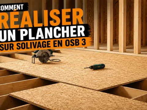 Plancher OSB parfait - Épaisseur, pose, astuces anti-grincement