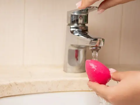 Cómo limpiar la esponja de maquillaje sin estropearla