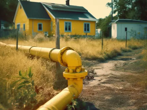 Cena przyłącza gazowego - ile kosztuje podłączenie gazu do domu