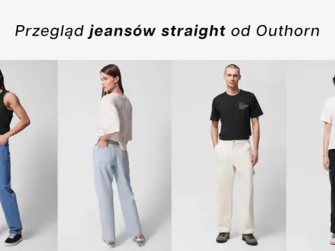 Spodnie straight fit - poznaj krój idealny dla każdej sylwetki