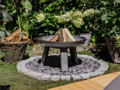 Brasero en chaudron - Créez un foyer extérieur parfait