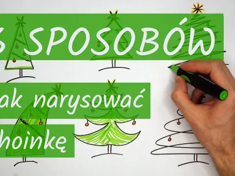Jak narysować choinkę farbami – proste kroki dla każdego artysty