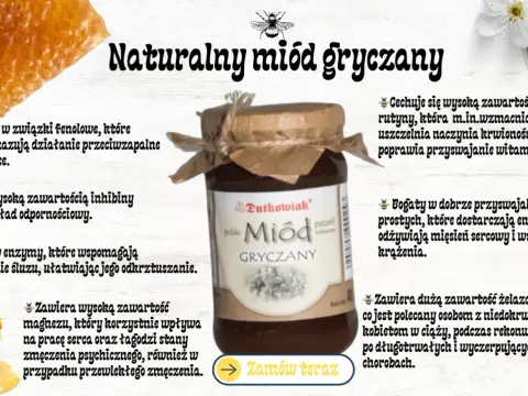 Jakie właściwości ma miód gryczany? Odkryj jego niesamowite korzyści zdrowotne