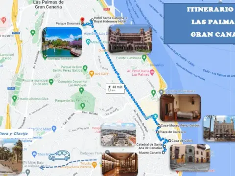 Mapa de Gran Canaria: Encuentra el mejor recorrido y atracciones