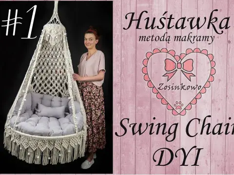 Huśtawka z makramy DIY: Stwórz ją krok po kroku!