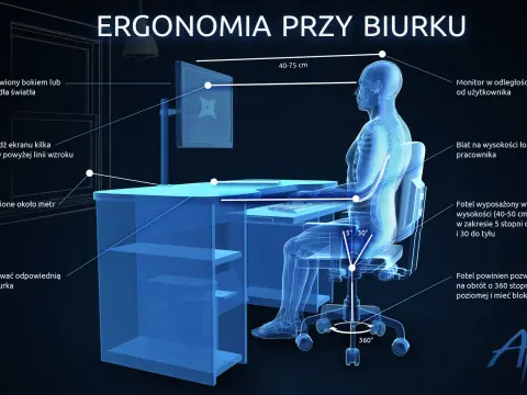 Jak ustawić monitor? Idealny dystans i wysokość dla zdrowia
