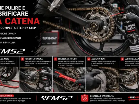 Ruggine catena moto - Pulire o sostituire? La guida completa