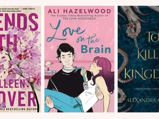 Popularne książki: "Alchemised", "It Ends With Us", "Love on the Brain", "To Kill a Kingdom", "Ready Player One".