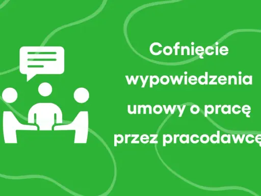 Ikona przedstawiająca ludzi przy stole i dymek dialogowy na zielonym tle.