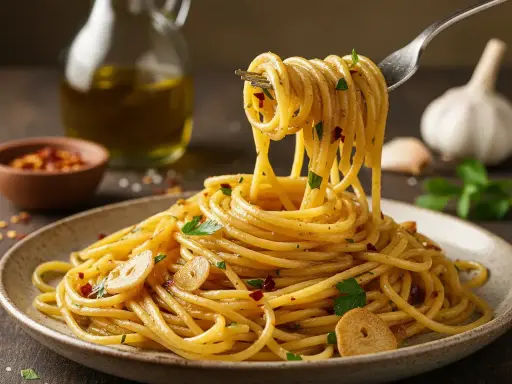 Spaghetti Aglio e Olio: Opanuj sekret kremowego sosu! Przepis eksperta