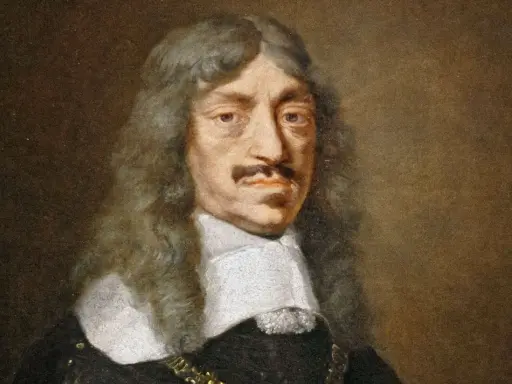 Portret króla Jana Kazimierza, którego panowanie przypadło na burzliwy okres potopu szwedzkiego.