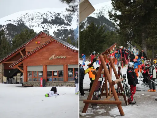 La Molina ofrece diversión invernal para toda la familia. Niños y adultos disfrutan de la nieve y el esquí.